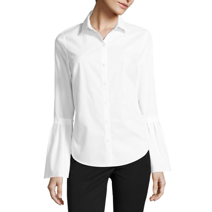 Worthington Long Sleeve Button-front Shirt