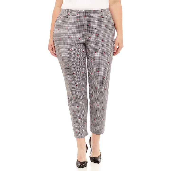 Worthington Bi Stretch Ankle Classic Fit Pant- Plus