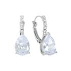 Monet Jewelry The Bridal Collection Clear Cubic Zirconia Drop Earrings