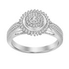 Womens 1/3 Ct. T.w. Diamond White Engagement Ring