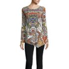 Unity&trade; Print Bell-sleeve Tunic