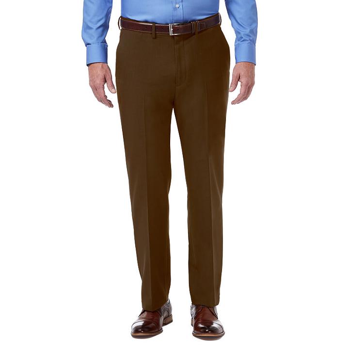 Haggar Premium Comfort Classic Fit Flat Front Pants