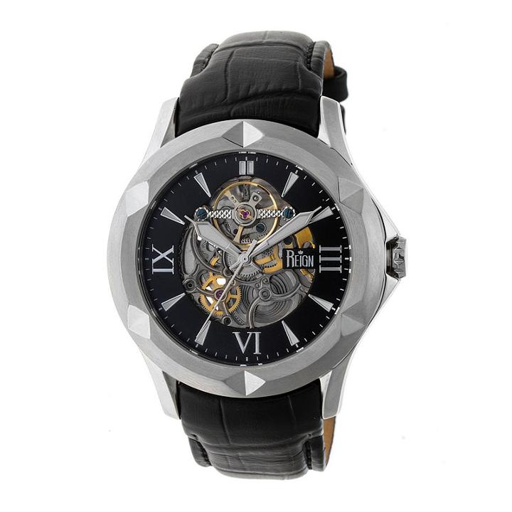 Reign Unisex Black Strap Watch-reirn4704