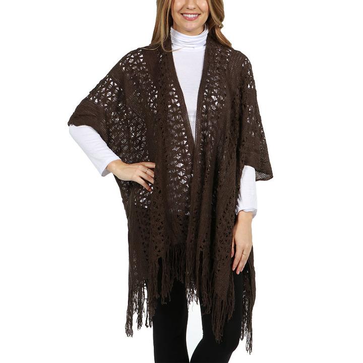 24/7 Comfort Apparel Taos Luxury Shrug