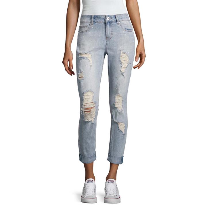 Vanilla Star Pearl Skinny Jeans-juniors