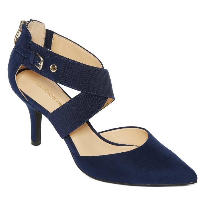 Liz Claiborne Keegan Strap Pumps - Wide