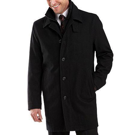 Jf J.ferrar Double Knit Collar Men's Jacket