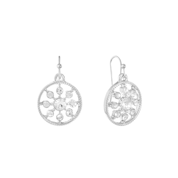 Liz Claiborne Clear Drop Earrings