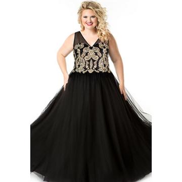 Celebrations By Sydney's Closet Applique Embroidered Ball Gown-juniors Plus