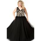 Celebrations By Sydney's Closet Applique Embroidered Ball Gown-juniors Plus