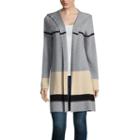 Alyx Long Sleeve Round Neck Open Front Cardigan
