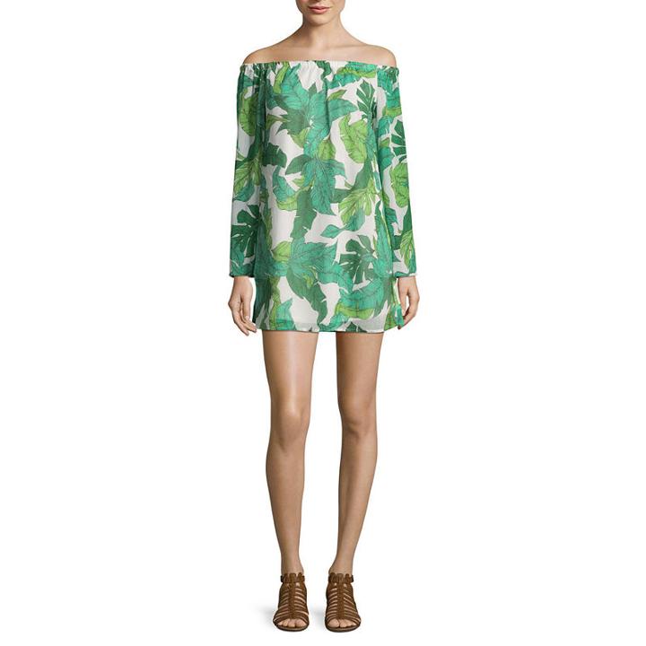 Fire Long Sleeve Sundress-juniors