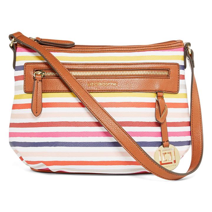 Liz Claiborne Jess Top Zip Bag