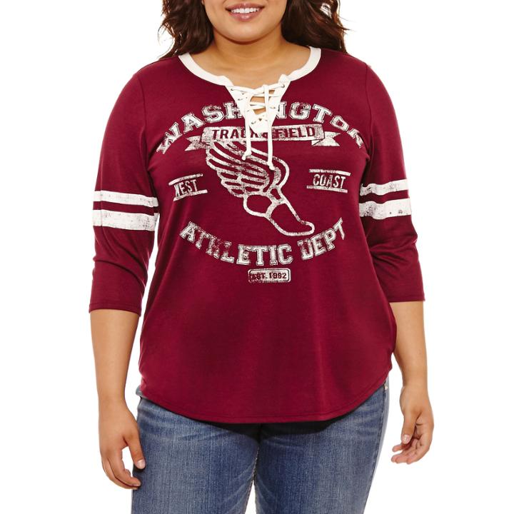 Arizona 3/4 Sleeve Graphic T-shirt