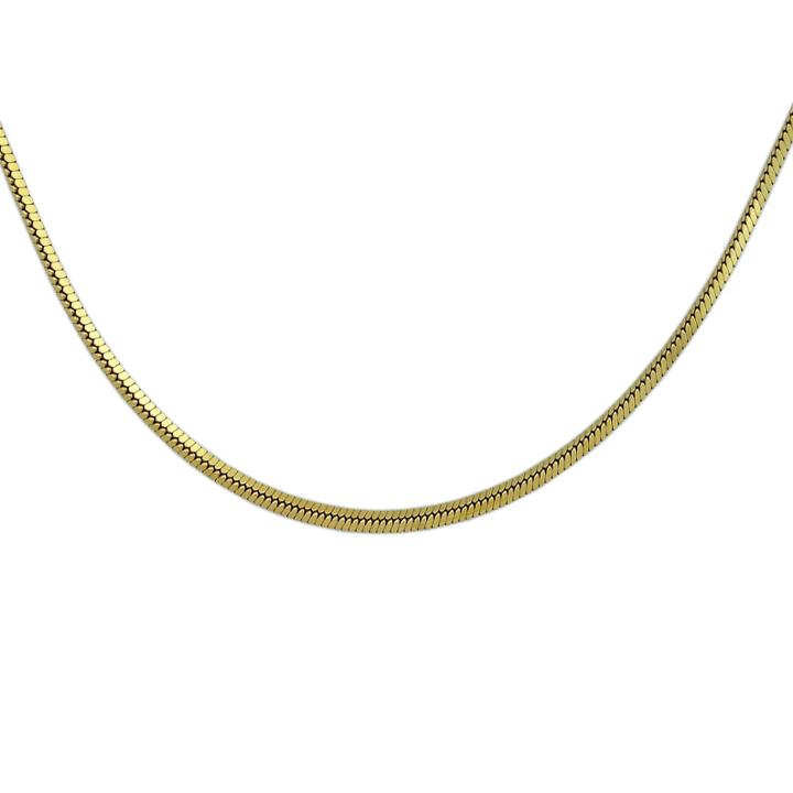 Not Applicable 18k Gold Over Silver 24 Inch Chain Necklace