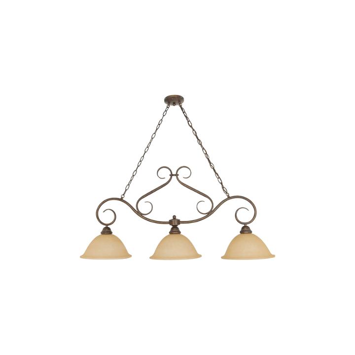 Filament Design 3-light Sonoma Bronze Chandelier Trestle