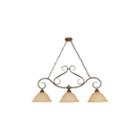 Filament Design 3-light Sonoma Bronze Chandelier Trestle