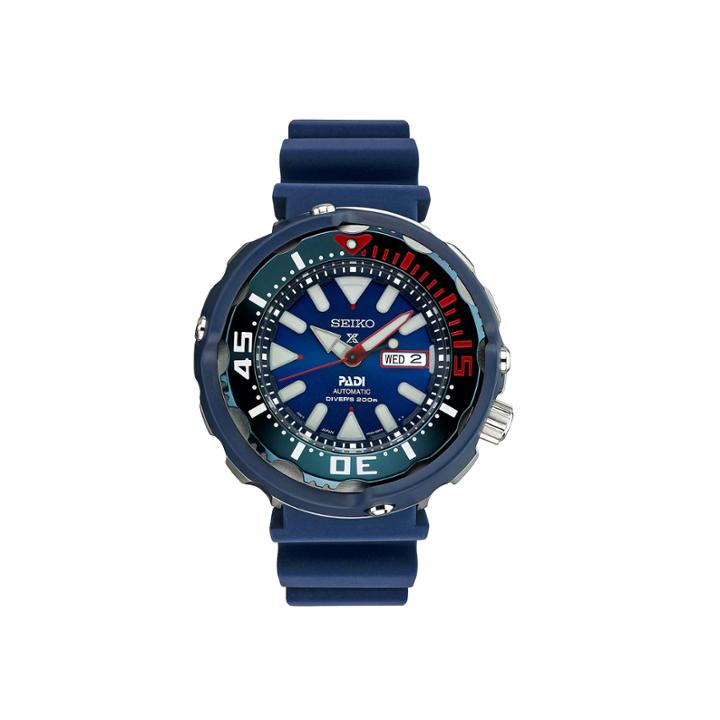 Seiko Prospex Mens Blue Strap Watch-srpa83