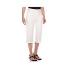 Alfred Dunner Sao Paolo Pull-on Capris - Petite