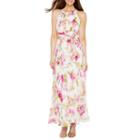 R & K Originals Sleeveless Floral Maxi Dress