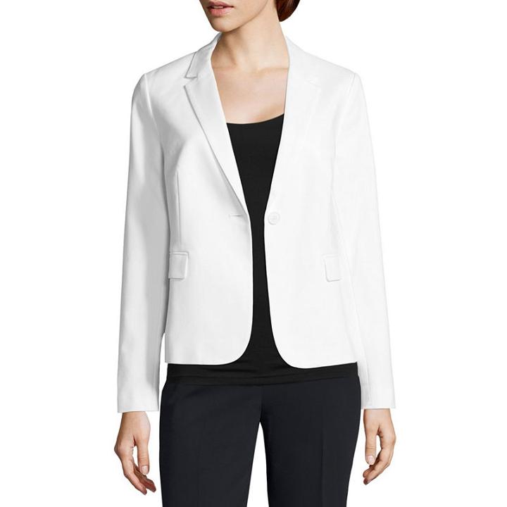 Liz Claiborne Double Cotton Blazer