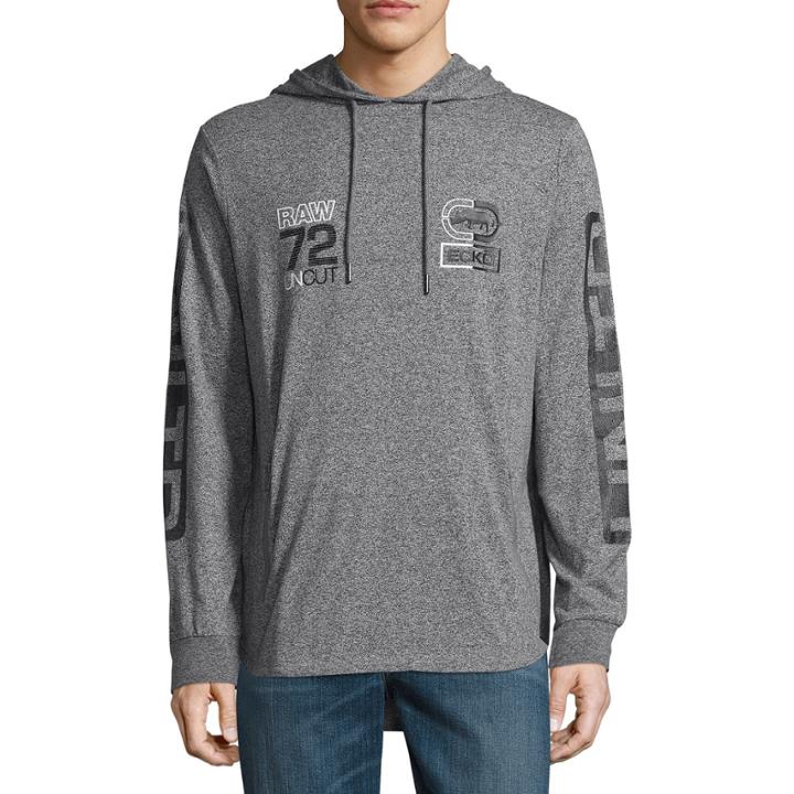Ecko Unltd Long Sleeve Jersey Pattern Hoodie