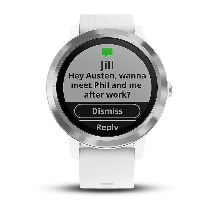 Garmin Vivoactive Unisex White Smart Watch-0100176921jcp