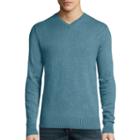 St. John's Bay Long-sleeve Fine-gauge Sweater