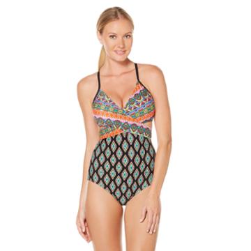 Coastal Zone By Jantzen Diamond One Piece Swimsuit