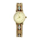 Decree Womens Multicolor Strap Watch-pt5473setgd