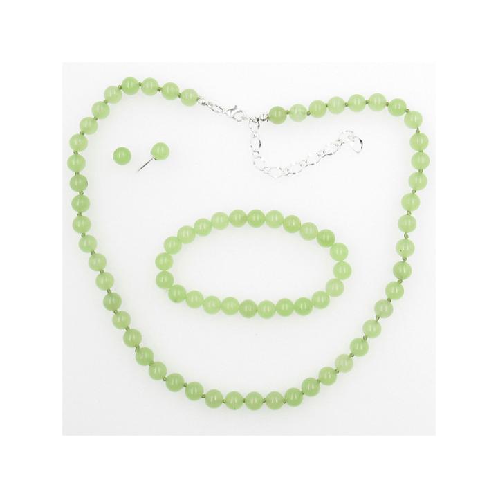 Vieste Rosa Womens 3-pc. Green Brass Jewelry Set
