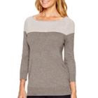 Liz Claiborne Raglan-sleeve Sweater