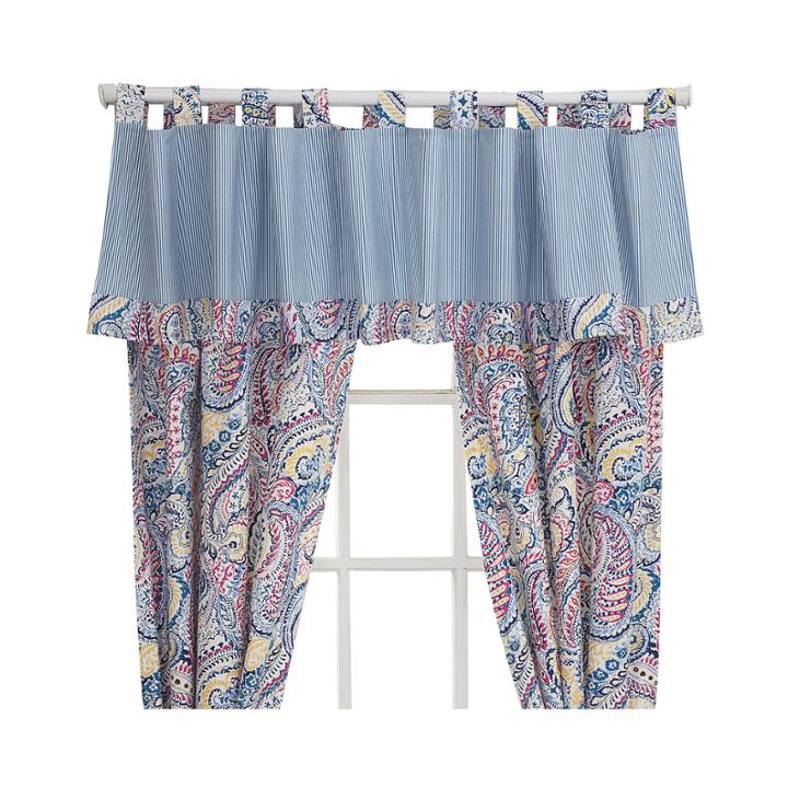 Izod Winward Paisley Tab-top Valance