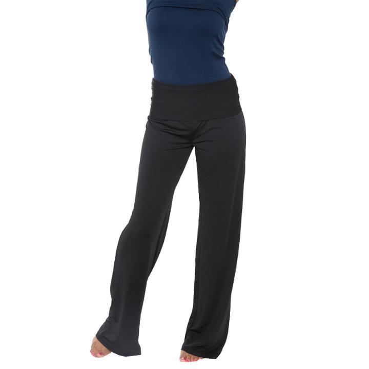 White Mark Solid Palazzo Pants