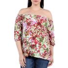 24/7 Comfort Apparel Country Gorgeous T-shirt-womens Plus
