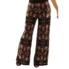 24/7 Comfort Apparel Glamour Goes Anywhere Palazzo Pants