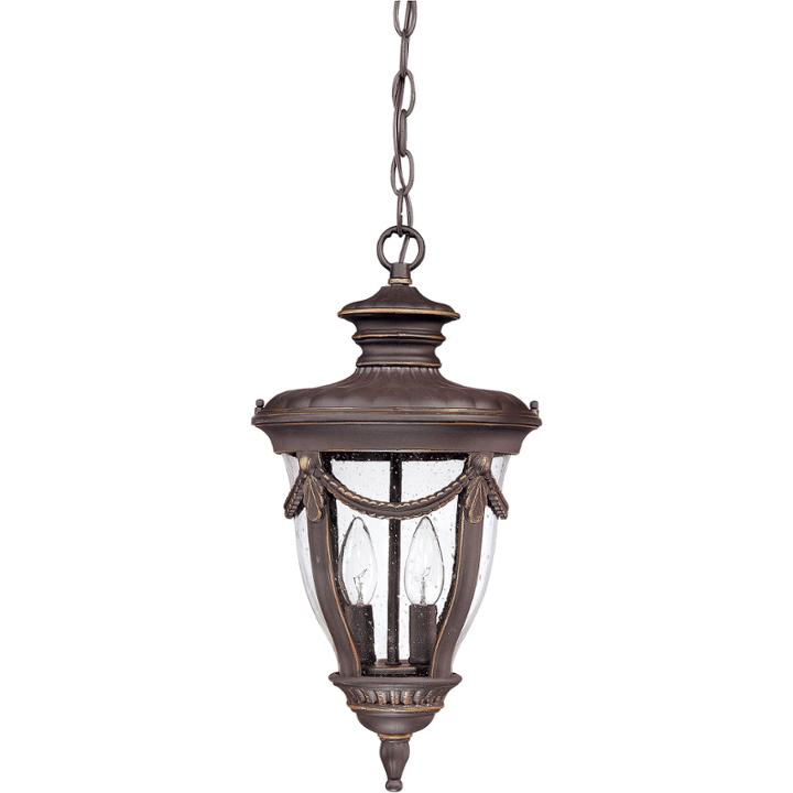 Filament Design 2-light Belgium Bronze Outdoor Hanging Lantern