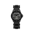 Dc Comics Batman Vs. Superman Lcd Dial Black Silicone Strap Watch