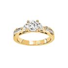 3/4 Ct. T.w. Diamond 14k Yellow Gold Engagement Ring