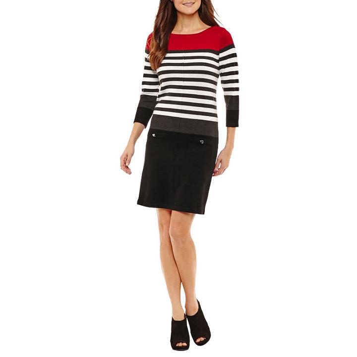 Alyx Long Sleeve Sweater Dress - Petites