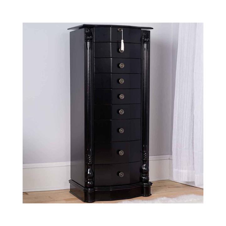 Hives & Honey Florence Honey Oak Jewelry Armoire