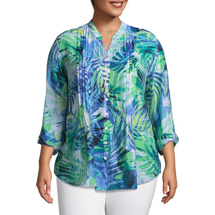 Lark Lane Must Haves Boyfriend Palm Top- Plus