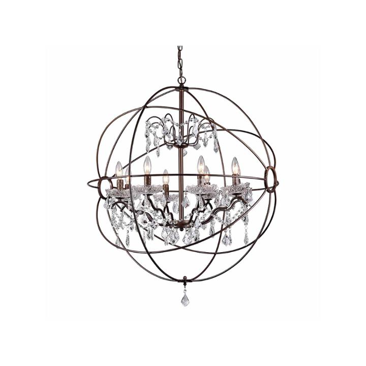 Warehouse Of Tiffany Edwards Antique Bronze 32-inch Chandelier