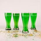 Cathy's Concepts St. Patrick's Day Shenanigans 4-pc. Pilsner Glass