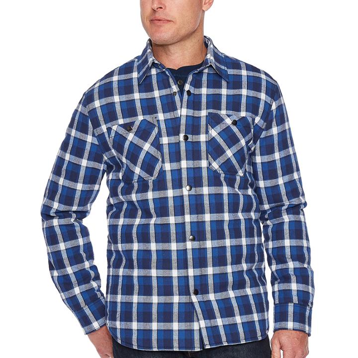 Big Mac Quilt Lined Shirt Jacket - Big