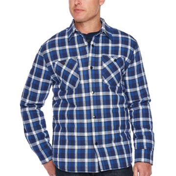 Big Mac Quilt Lined Shirt Jacket - Big