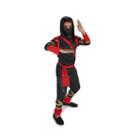 Black & Red Ninja Child Costume
