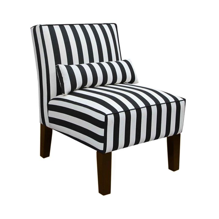 Olivia Armless Chair - Canopy Print