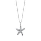 Sparkle Allure Green Star Pendant Necklace