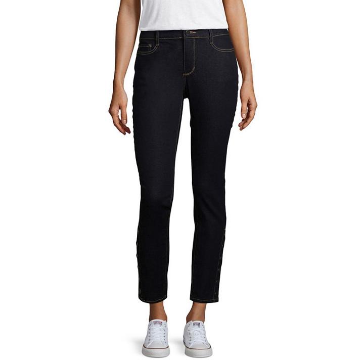 A.n.a Snap Side Ankle Skinny Fit Jeggings